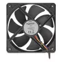 DELOCK 67303 ventilador para carcasa de ordenador 120 mm, 24 V, rodamiento de bolas, negro