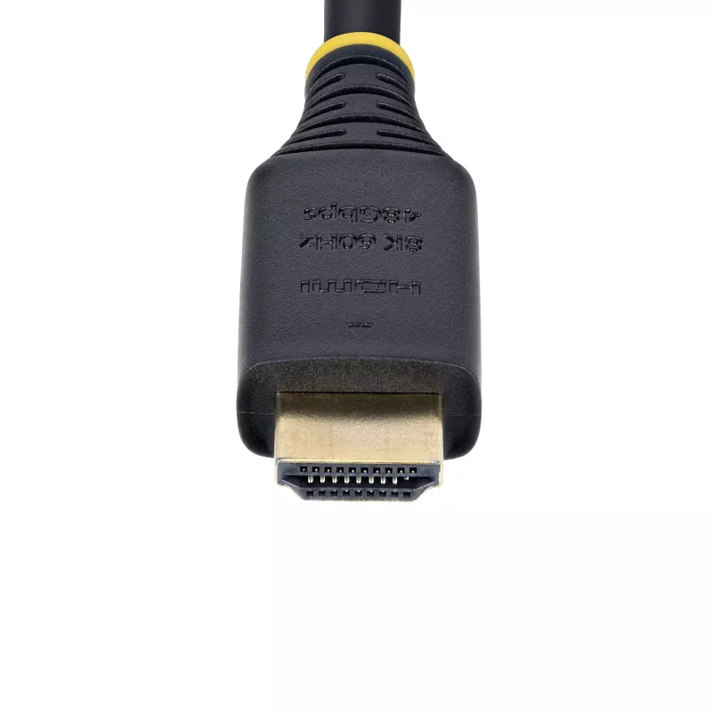 StarTech.com Cable HDMI Ultra High Speed certificado de 5 m (16 ft), 8K 60Hz/4K 120Hz, cable HDMI 2.1 con HDR10+ / eARC, 48Gbps, cable HDMI 8K para monitor/TV/pantalla, funda de TPE flexible