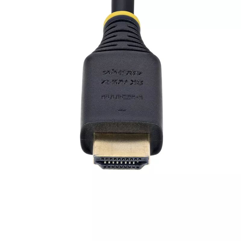 StarTech.com Cable HDMI Ultra High Speed certificado de 2 m (6 ft), 8K 60Hz/4K 120Hz, cable HDMI 2.1 con HDR10+ / eARC, 48Gbit/s, cable HDMI 8K para monitor/TV/pantalla, funda de TPE flexible