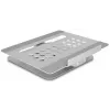 Soporte para portátil y tablet DeLOCK 18457 Plata Aluminio rotación 360°