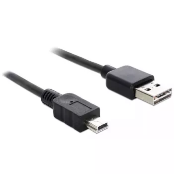 Cable USB DeLOCK 1m USB 2.0 A - Mini-USB m/m