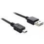 Cable USB DeLOCK 1m USB 2.0 A - Mini-USB m/m