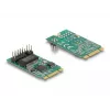 DeLOCK 95272 Tarjeta de red interna 2500 Mbit/s cableada M.2 Ethernet