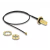 Cable de antena DeLOCK RP-SMA conector hembra a I-PEX MHF I 35 cm