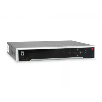 LevelOne GEMINI grabador de vídeo en red de 16 canales, H.265, 16 canales, 3840 x 2160 píxeles, 128 usuarios, H.264, H.264+, H.265, MPEG4, Embedded LINUX, 256 Mbit/s