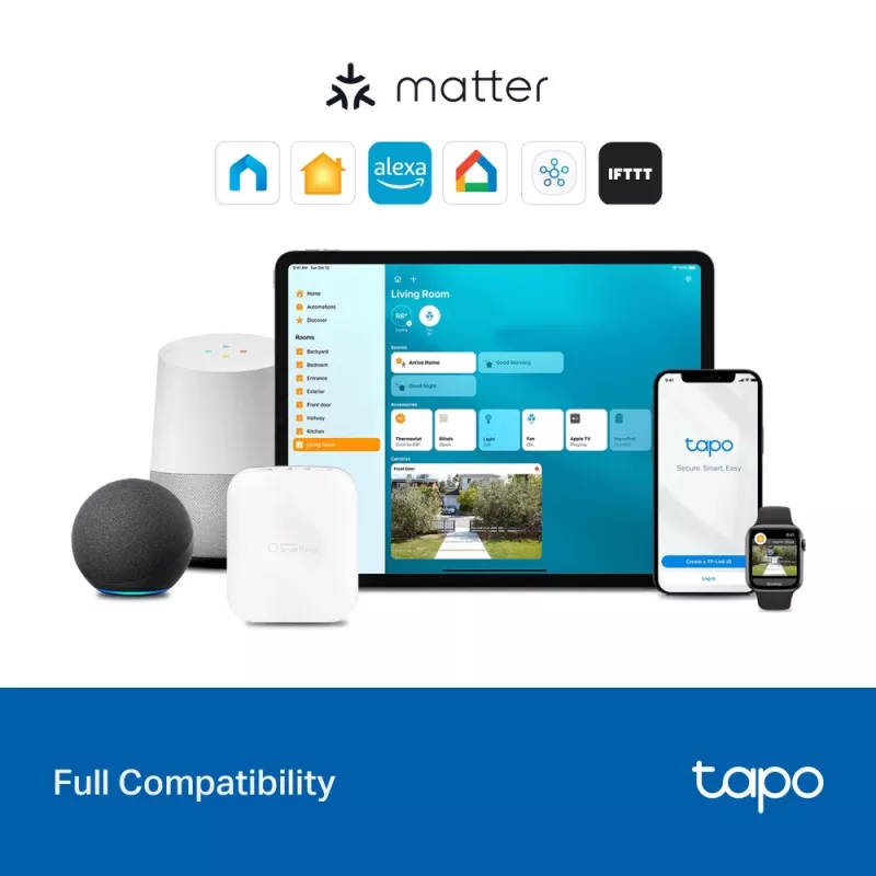 TP-Link TAPO S110E(UN) actuador para smart home actuador de interruptor 7 canales