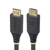 StarTech.com cable HDMI High Speed de 50 cm (1.6ft) con conectores de agarre, 4K 60Hz/1440p 144Hz, HDR10/HDCP 2.2/ARC, 18Gbit/s, cable HDMI UHD para TV/monitor/pantalla, funda de TPE
