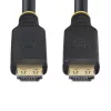 StarTech.com cable HDMI High Speed activo de 10 m (33ft) con conectores de agarre, 4K 60Hz/1440p 144Hz, HDR10/HDCP 2.2/ARC, 18Gbps, cable HDMI UHD para TV/monitor/pantalla, funda de TPE