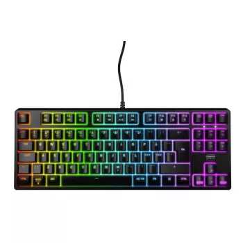 Teclado gaming CHERRY XTRFY K4V2 RGB TKL USB QWERTY Portugués Negro