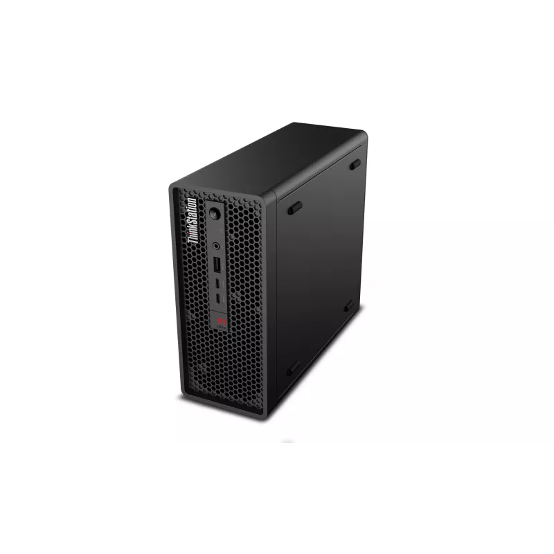 Lenovo ThinkStation P3 Ultra SFF Gen 2 Intel Core Ultra 5 235 32 GB DDR5-SDRAM 512 GB SSD NVIDIA RTX A400 Windows 11 Pro Estación de trabajo mini torre Negro