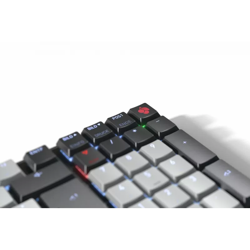 Teclado CHERRY KW 550 MX LP Home/Office USB + Bluetooth QZERTY US English Negro