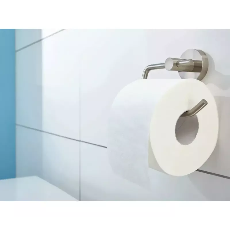 Portarrollos de papel higiénico Tesa 40301-00000-00 montaje en pared acero inoxidable 138×50×105 mm