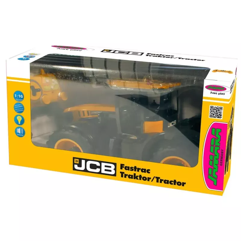 Tractor Jamara 405300 modelo RC con motor eléctrico 1:16 a partir de 6 años