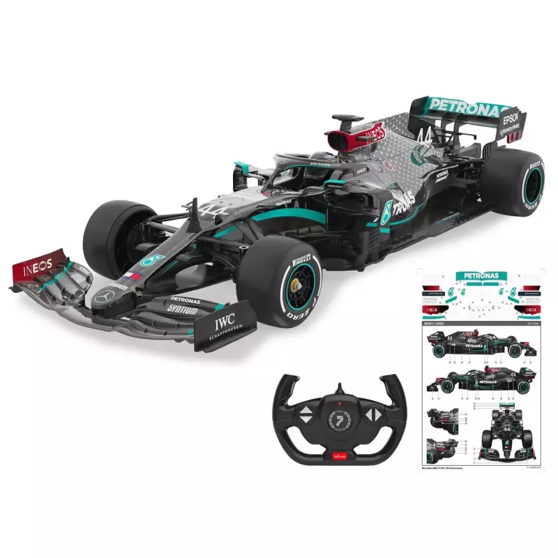 Coche de carreras de carretera Jamara 402106 motor eléctrico 1:12 para niños a partir de 6 años