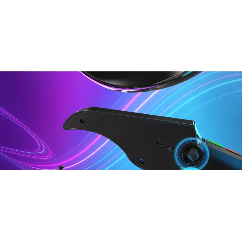 Guitarra PDP Riffmaster negra gris inalámbrica PC PS4 PS5 batería 36h