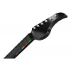 Guitarra PDP Riffmaster negra, gris analógica / digital PC, Xbox One, Xbox Series S, Xbox Series X