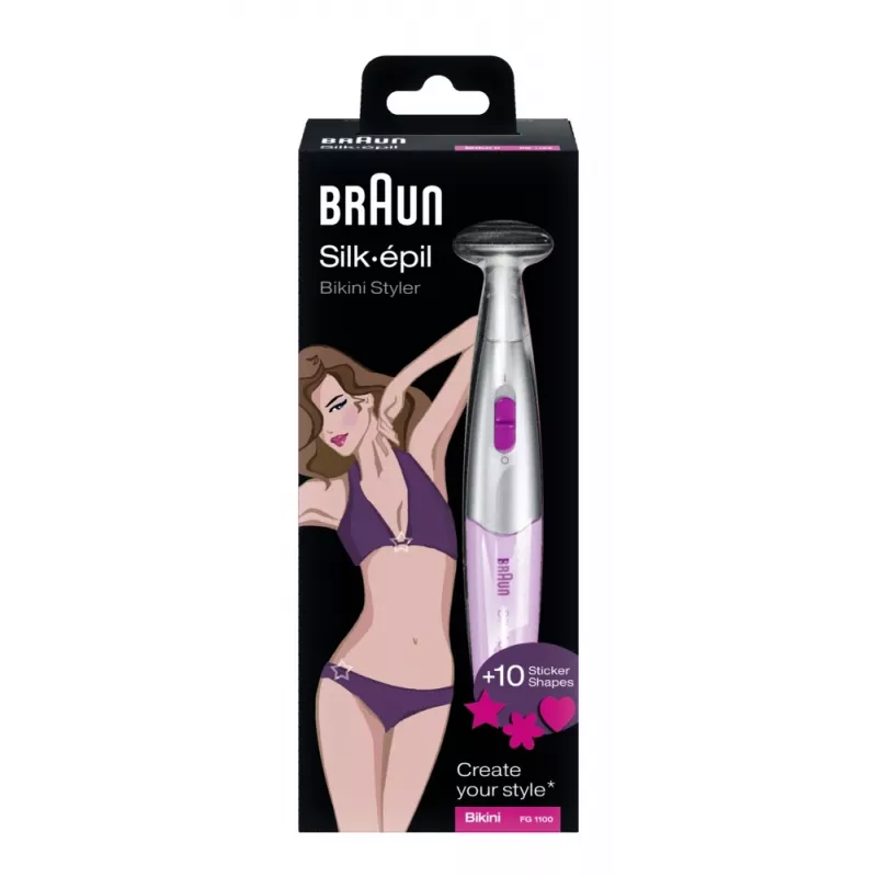 Braun Silk-épil Bikini Styler FG 1100 2 accesorios blanco