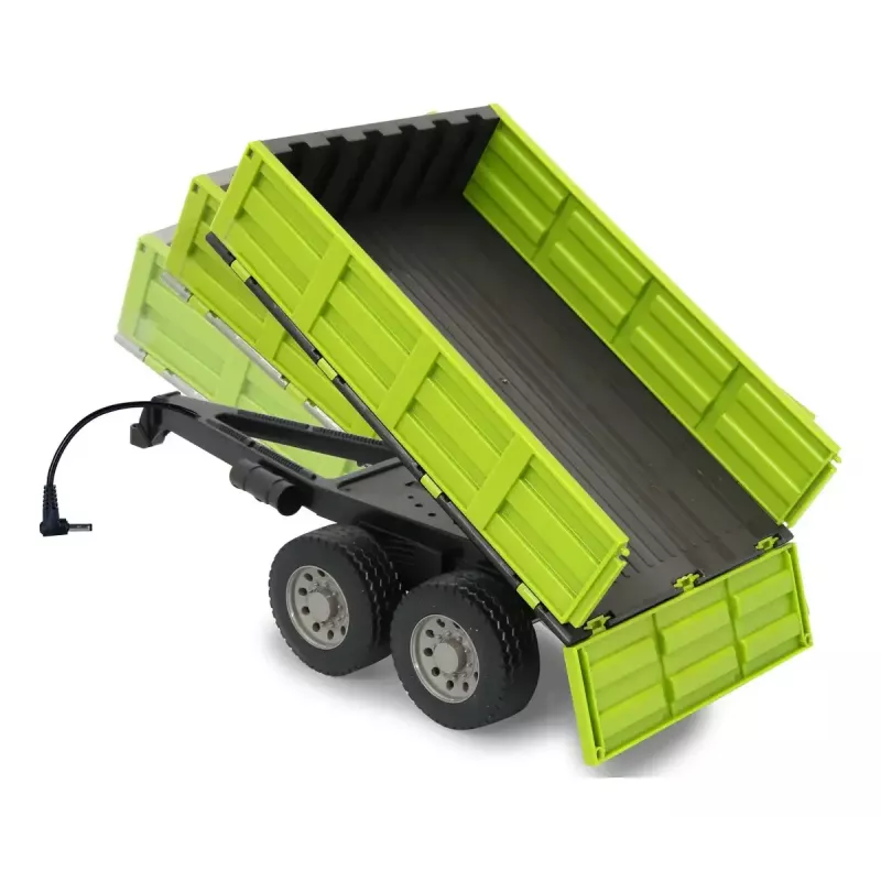 Pieza de pista Jamara Tipper light verde para tractor RC 1:16, negro/verde, 0,41 kg