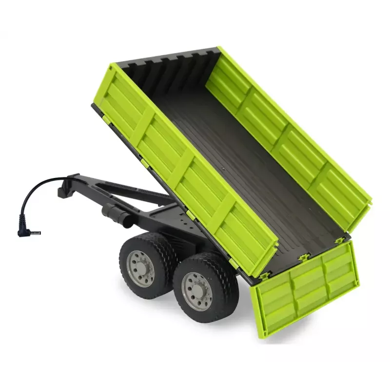 Pieza de pista Jamara Tipper light verde para tractor RC 1:16, negro/verde, 0,41 kg