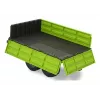 Pieza de pista Jamara Tipper light verde para tractor RC 1:16, negro/verde, 0,41 kg