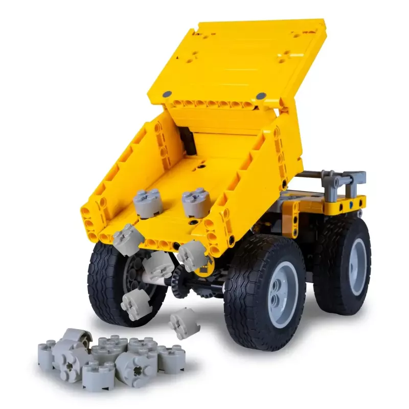 Camión volquete bloques Jamara CaDA 402852 kit de construcción para niños