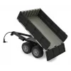 Pieza de remolque volquete para tractor RC Jamara 1:16, negro, pieza de pista, 0,41 kg