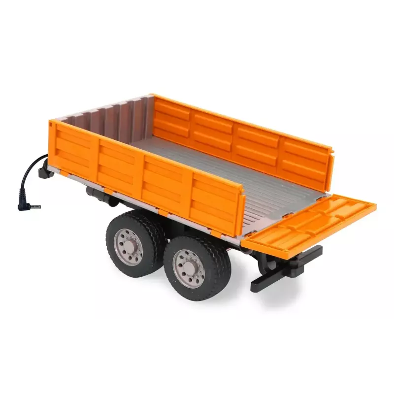 Jamara Tipper naranja para tractor RC 1:16 — pieza de pista, negro/naranja, 0,41 kg
