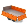 Jamara Tipper naranja para tractor RC 1:16 — pieza de pista, negro/naranja, 0,41 kg