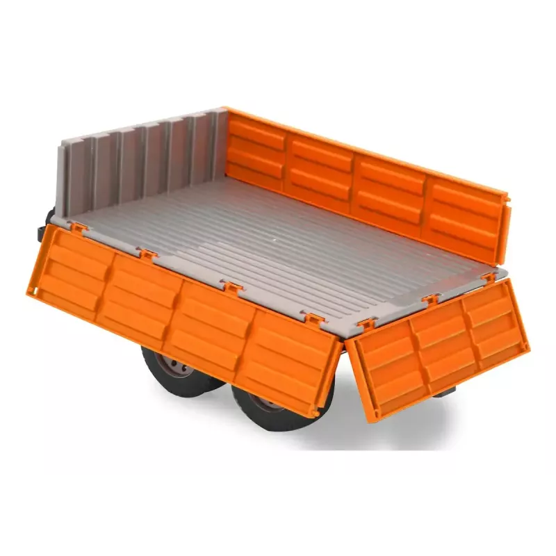 Jamara Tipper naranja para tractor RC 1:16 — pieza de pista, negro/naranja, 0,41 kg
