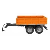 Jamara Tipper naranja para tractor RC 1:16 — pieza de pista, negro/naranja, 0,41 kg