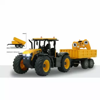 Tractor Jamara JCB Fastrac 1:24 motor eléctrico modelo RC para niños
