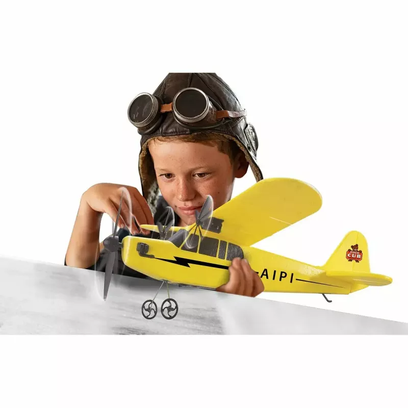 Avión Jamara Piper J3-CUB motor eléctrico 150 mAh 106 g