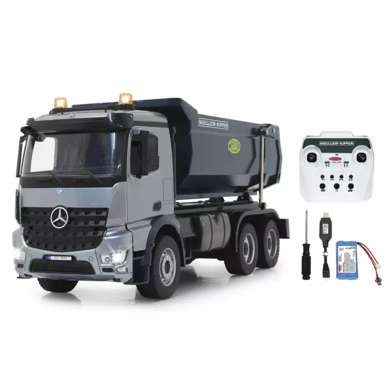 Camión volquete Jamara 406301 motor eléctrico 1:20 a partir de 14 años
