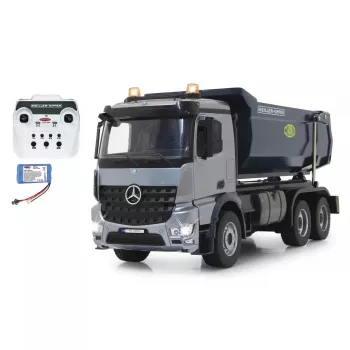 Camión volquete Jamara 406301 motor eléctrico 1:20 a partir de 14 años