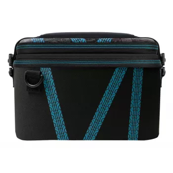 Funda rígida PDP Nintendo Switch Kart Drift Overnight Case GLOW negra azul