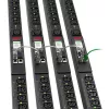 Unidad de distribución de alimentación APC NetShelter 9000 PDU 24 salidas AC (C13/C15/C19/C21), NEMA L6-20P, 200–208 V, 20 A, vertical 0U, negra