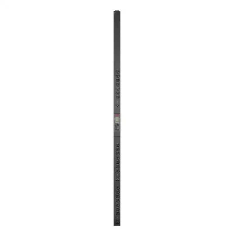 Unidad de distribución de alimentación APC NetShelter 9000 PDU 24 salidas AC (C13/C15/C19/C21), NEMA L6-20P, 200–208 V, 20 A, vertical 0U, negra