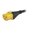 Unidad de distribución de alimentación APC NetShelter 9000 PDU 24 salidas AC (C13/C15/C19/C21), NEMA L6-20P, 200–208 V, 20 A, vertical 0U, negra
