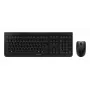 Conjunto de teclado y ratón inalámbrico tamaño completo Cherry DW 3000 — RF Wireless, distribución QWERTZ, 108 teclas, negro