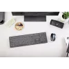 CHERRY KW 9100 Teclado perfil bajo universal RF Wireless + Bluetooth negro