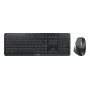 CHERRY Stream desktop ultimate teclado y ratón con Home/Office USB + RF Wireless + Bluetooth AZERTY francés negro