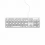 DELL teclado con cable - KB216 - alemán (QWERTZ) - blanco, tamaño completo (100%), con cable, USB, QWERTZ, blanco