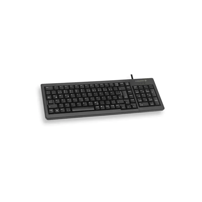 CHERRY XS G84-5200 TECLADO COMPACTO, con cable, USB/PS2, negro, (QWERTY - UK)