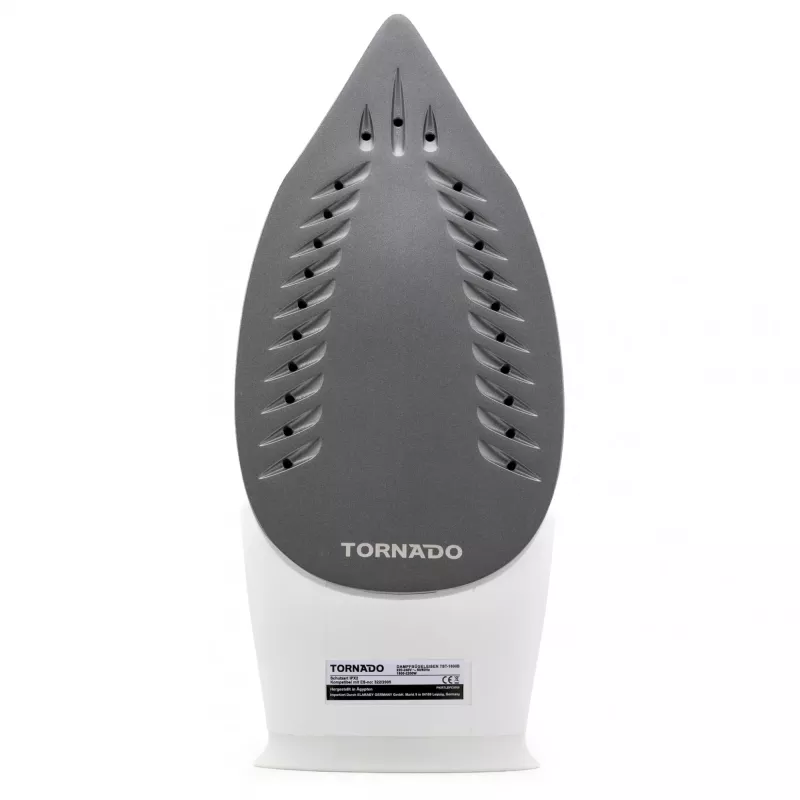 TORNADO TST-1800 | Plancha de vapor con suela de teflón y golpe de vapor de 160 g