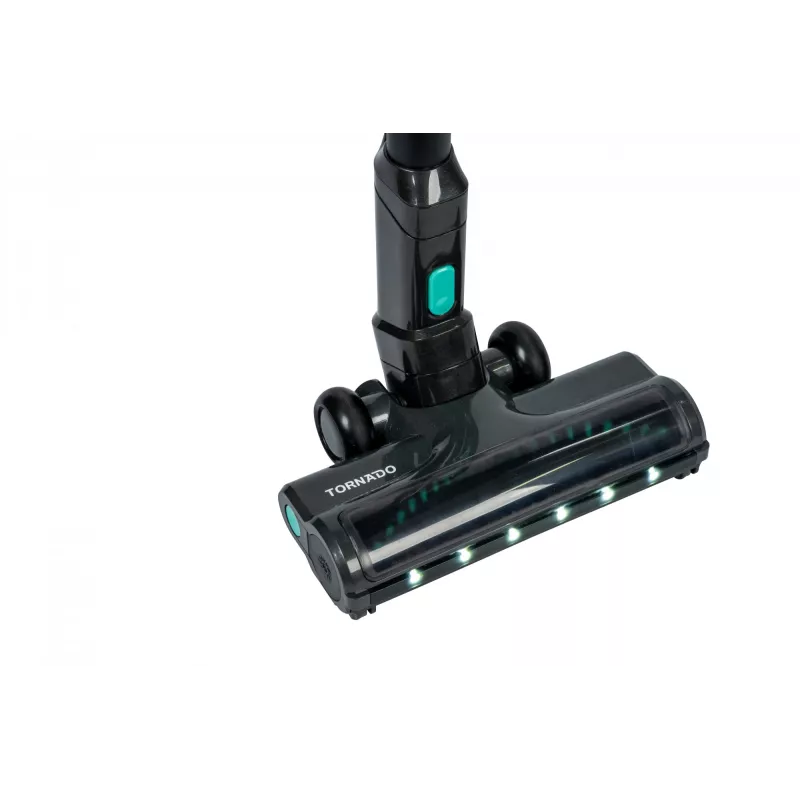 TORNADO VCHSD300GC | Aspirador de mano inalámbrico 300 W con filtro HEPA e iluminación LED en la boquilla
