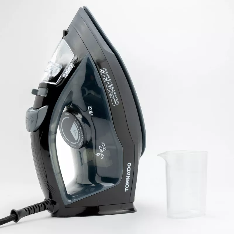 TORNADO TST-2000G | Plancha de vapor con suela cerámica y golpe de vapor de 170 g