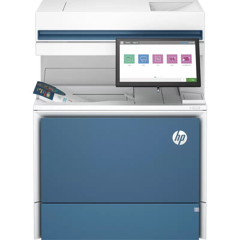 HP Color LaserJet Enterprise Flow MFP 6800zf Impresora, láser, color, 1200 x 1200 DPI, A4, impresión directa, gris
