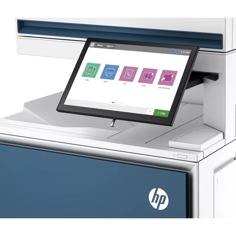 HP Color LaserJet Enterprise Flow MFP 6800zf Impresora, láser, color, 1200 x 1200 DPI, A4, impresión directa, gris