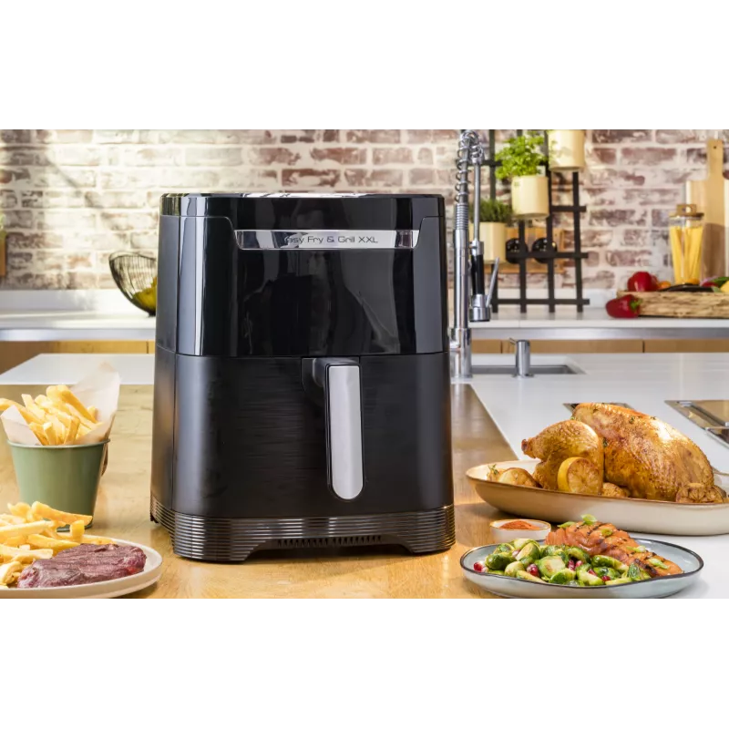 Freidora de aire Tefal Easy Fry & Grill EY8018 6,5 L 1,5 kg 1830 W pantalla táctil LCD negra de sobremesa