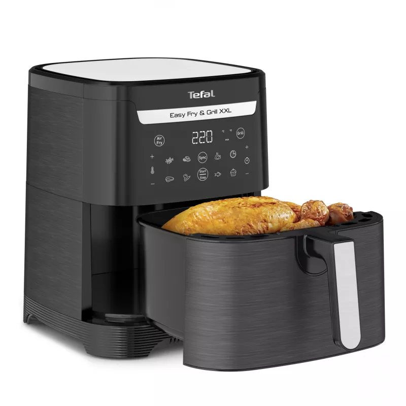 Freidora de aire Tefal Easy Fry & Grill EY8018 6,5 L 1,5 kg 1830 W pantalla táctil LCD negra de sobremesa